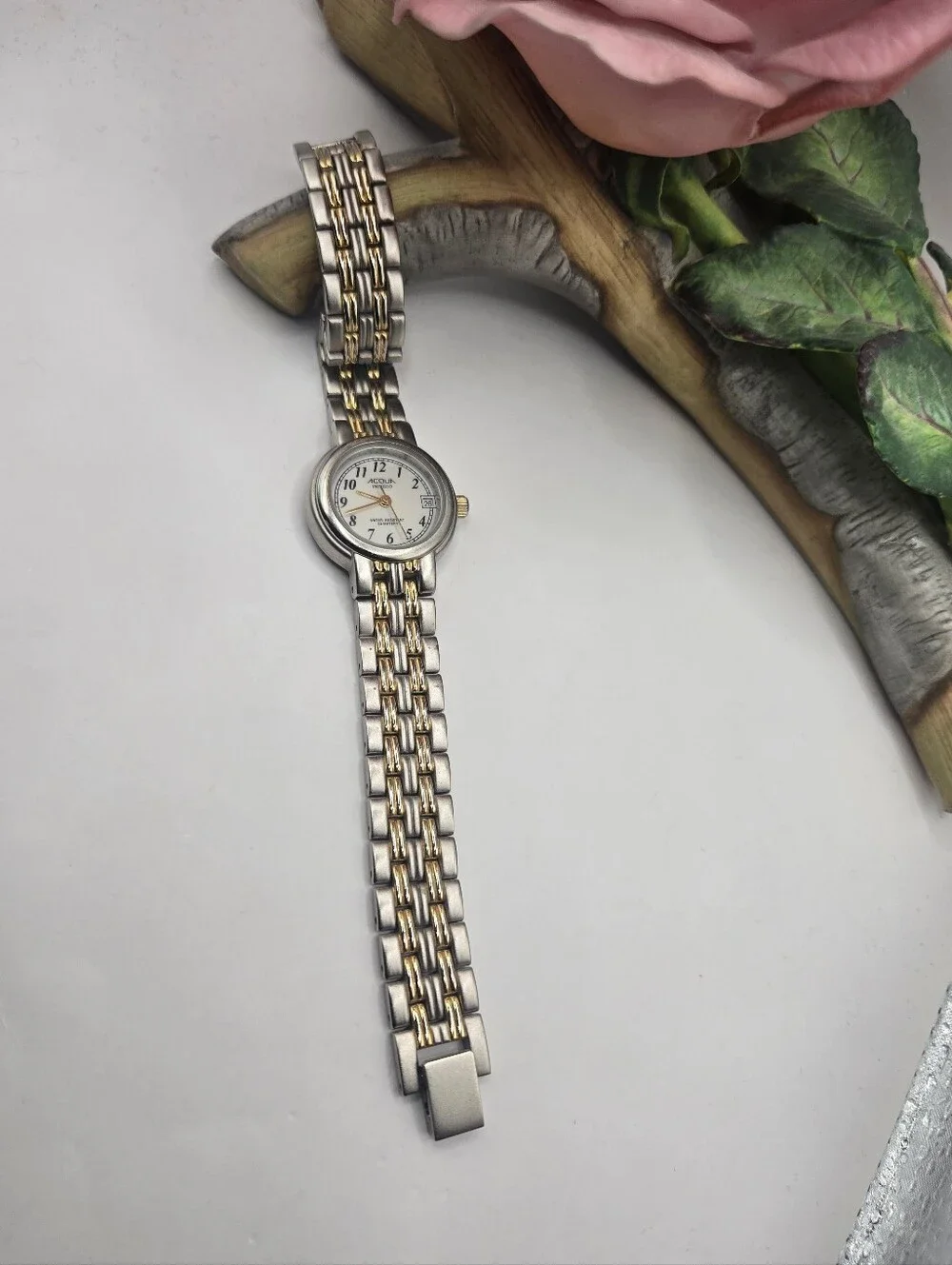 The Aqua Brand By Timex Two-Tone Women's Bracelet Watch - Gold & Silver